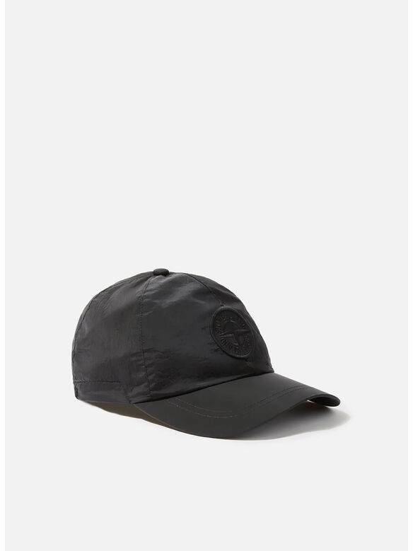 CAPPELLO WEATHERPROOF COTTON CANVAS_STONE ISLAND GHOST, V0029 BLACK, medium