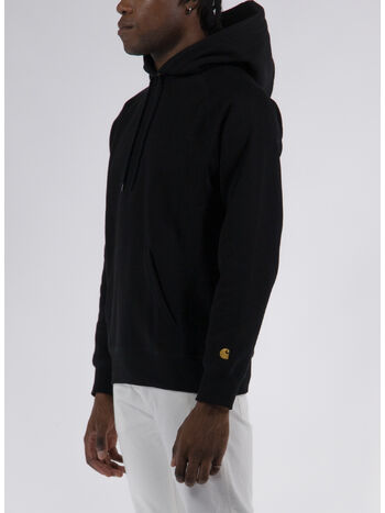 FELPA CON CAPPUCCIO CHASE, , small