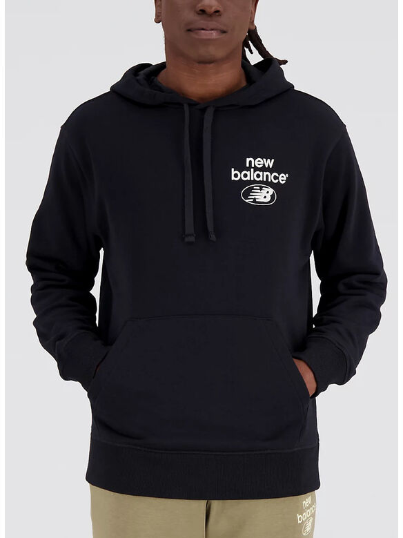 FELPA ESSENTIALS REIMAGINED, BK BLACK, medium