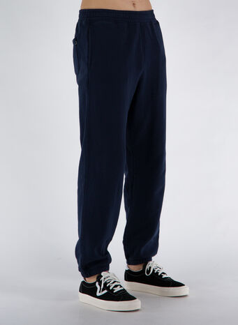 PANTALONE STOCK LOGO, NAVY, small