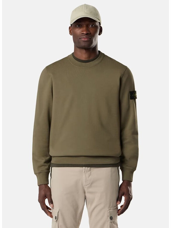 FELPA ORGANIC COTTON, V005G MILITARY GREEN, medium