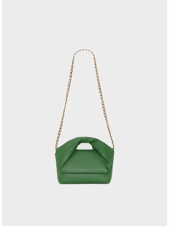 BORSA IN PELLE TWISTER MIDI, 497 BRIGHT GREEN, small