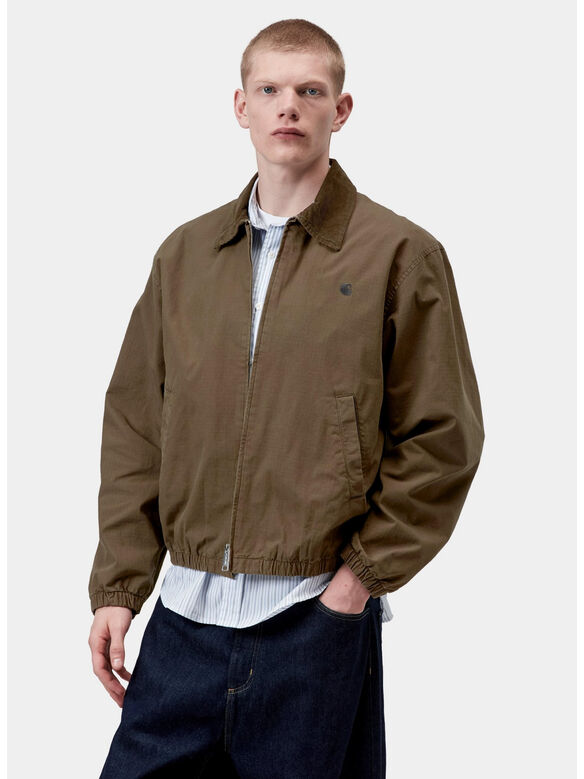 GIUBBOTTO MADISON, 3TUGD Dark Beech / Black, garment dyed, medium