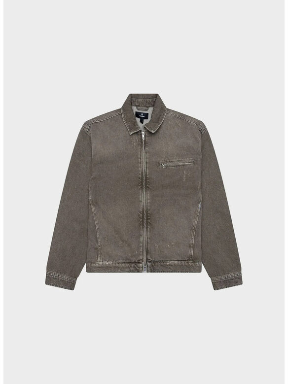 GIUBBOTTO COLLARED, 59 WASHED OLIVE, medium