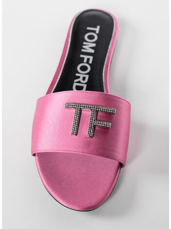 SCARPA SATIN SLIDE, 1P003 ROSE BLOOM, small