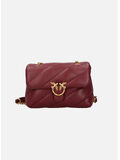 BORSA LOVE PUFF MINI SMALL B. SHEEP, W34Q BORGOGNA-ANTIQUE GOLD, thumb