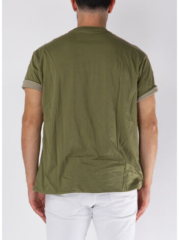 T-SHIRT FLIP JERSEY, A326A411432A ARMY/SHROO0, small
