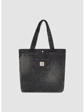 BORSA DENIM, 89EJ Black, destroy wash, splatter, thumb