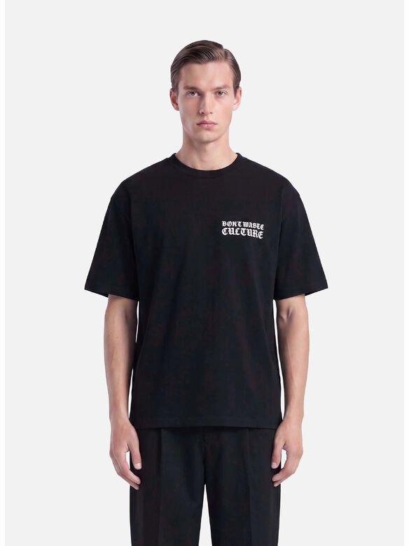 T-SHIRT YULA, BLACK, medium