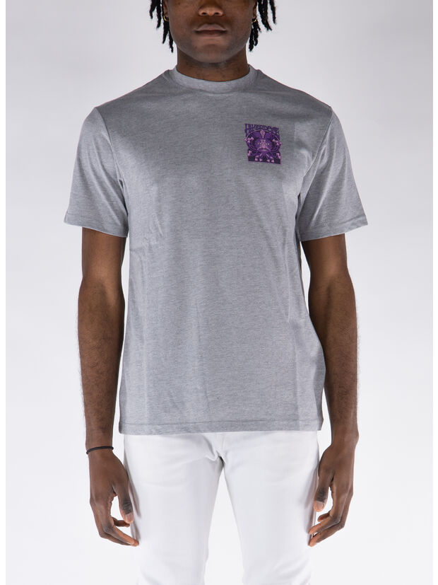 T-SHIRT GREEN MAN S/S, GREY, large