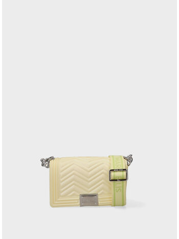 BORSA FLAT WAVE S, WYS WAXYELLOW/SILVER, small
