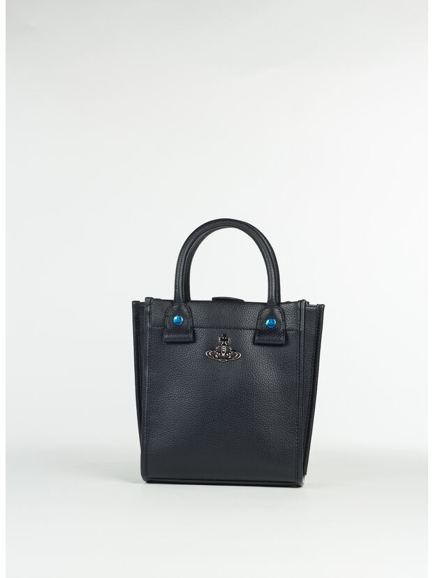 BORSA SMALL TEDDY TOTE, N403 BLACK, large