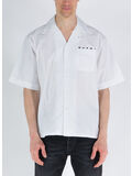 CAMICIA BOWLING IN COTONE TINTO FILO, LOW01, thumb