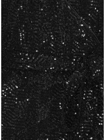 ABITO SEQUINS MINI WRAP, 1000 BLACK, small