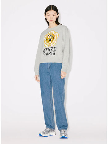 FELPA KENZO TIGER ACADEMY, 93 PALE GREY, small