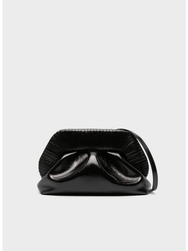 BORSA TIA CORDONIA SHINY, BLACK, large