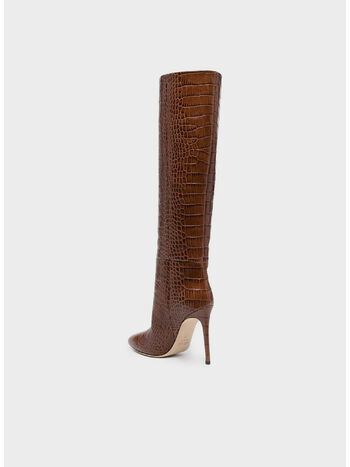 STIVALE STILETTO COCCO, CIOCCOLATO, small