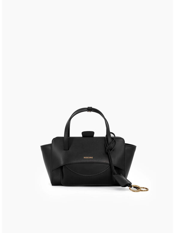 BORSA FLAP S CRISP, BLK BLACK, medium