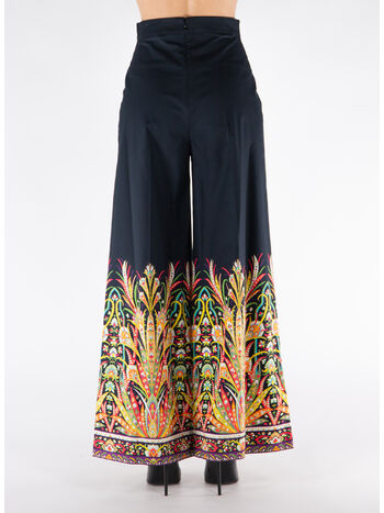PANTALONE IN COTONE CON STAMPA, , small