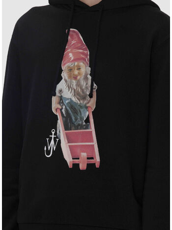 FELPA HOODIE GNOME, 999 BLACK, small