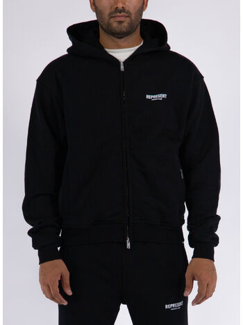 FELPA REPRESENT OWNERS CLUB FULL ZIP, 01 BLACK, small