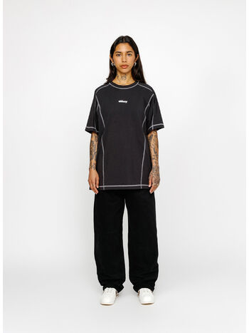 PANTALONE BRUSHED BEACH, BLACK, small