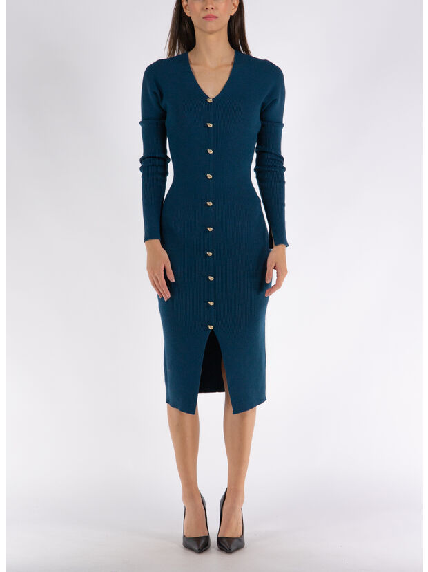 ABITO LUNGO OPEN SHOULDER, 271 SAPPHIRE, large