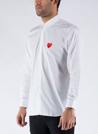 CAMICIA PLAY, WHITE, small