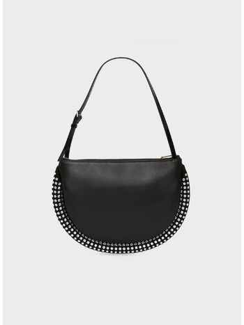 BORSA CRYSTAL BUMPER MOON, 999 BLACK, small
