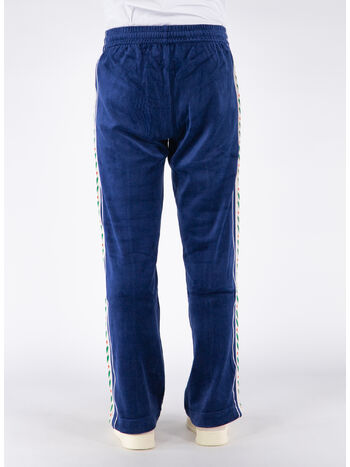 PANTALONE VELOUR LAUREL, NAVY, small