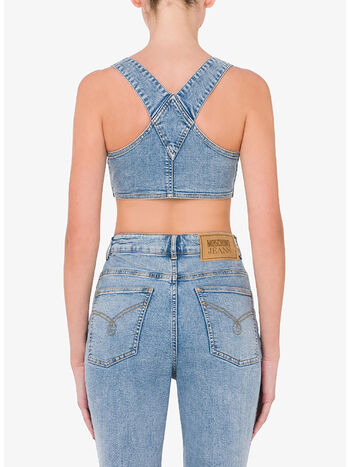 TOP CROP IN DENIM, J1295, small