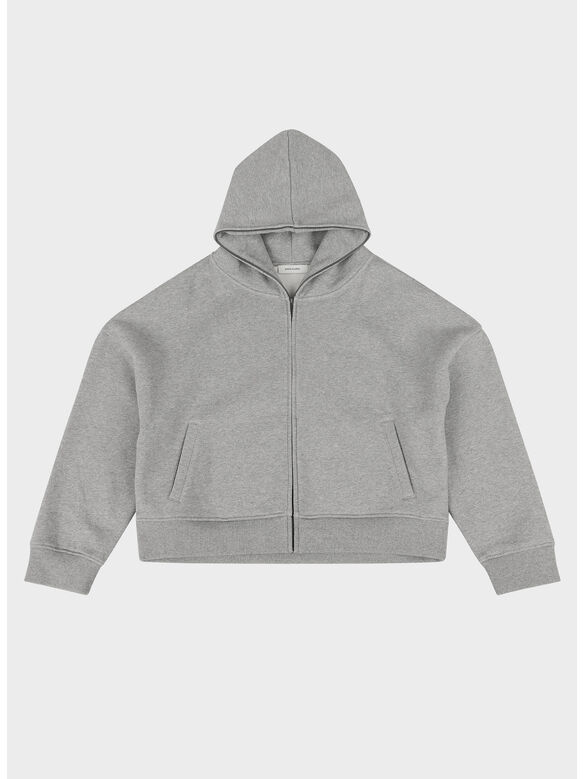 FELPA ETERNAL ZIP UNISEX, 6236 GREY MARLE, medium