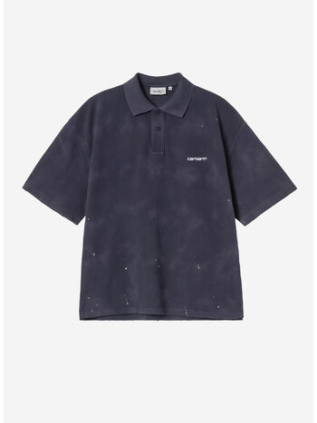 POLO  PAINTER, 1CEJ Dark Navy, destroy wash, splatter, small