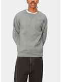 FELPA GIROCOLLO CHASE, 00MXX GREY HEATHER/GOLD, thumb