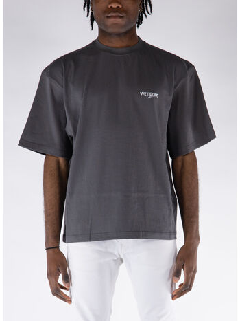 T-SHIRT WAVE LOGO, CHARCOAL, small