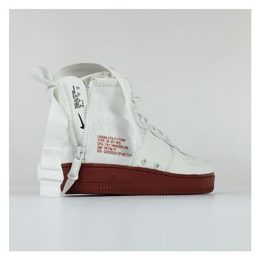 SCARPA NIKE SF AIR FORCE 1 MID, IVORY/IVORYMARS, small