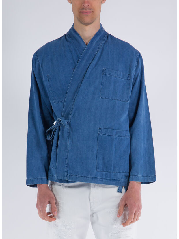 GIACCA KYOTO WORK, FADED INDIGO, large