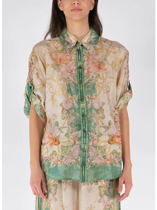 CAMICIA AUGUST, KHF KHAKI FLORAL, large