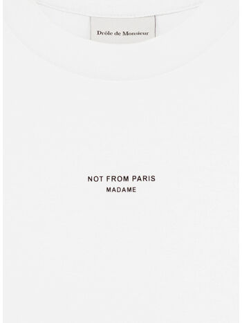 T-SHIRT SLOGAN CLASSIQUE, OPW OPTIC WHITE, small