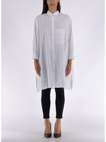 CAMICIA OVERSIZED BOXY, 100 OPTIC WHITE, small