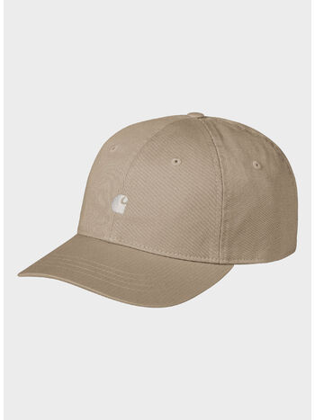 CAPPELLO MADISON LOGO UNISEX, 2V4XX FLEUR DE SEL/WAX, small