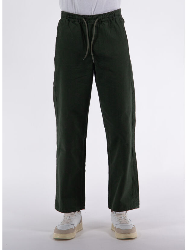 PANTALONE VINCENT, KAF  DARK GREEN, large