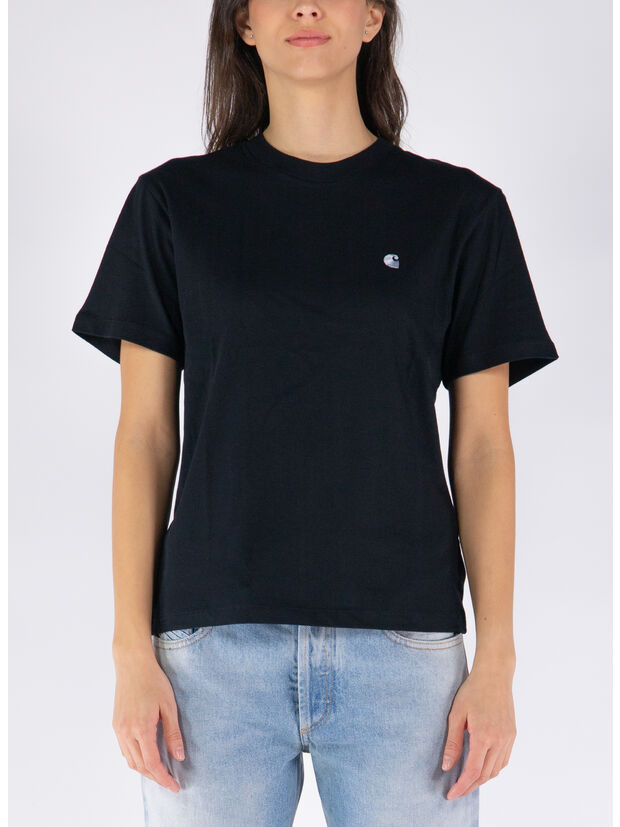 T-SHIRT CASEY, 0M4XX BLACK/SILVER, large