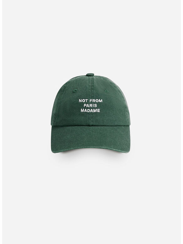 CAPPELLO LE CASQUETTE SLOGAN, GN GREEN, medium