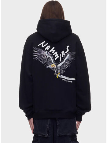 FELPA HOODIE VULTURE, 001 BLACK, small