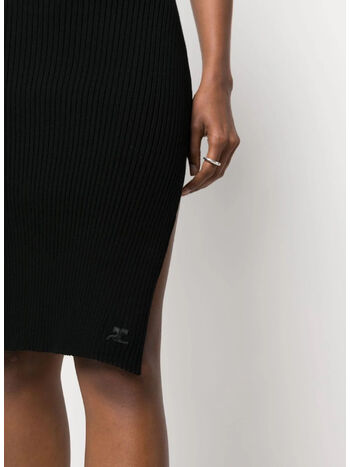 ABITO LONG ASYMETRICAL, 9999 BLACK, small