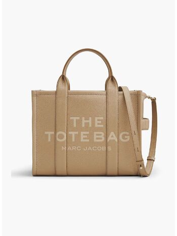 BORSA THE LEATHER MEDIUM TOTE, 230 CAMEL, small