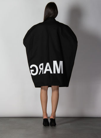 CAPPOTTO CON LOGO INVERTITO, 900BLACK, small