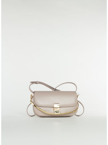 BORSA GRACE CHAINE CLUTCH, LAL MOON GREY, small