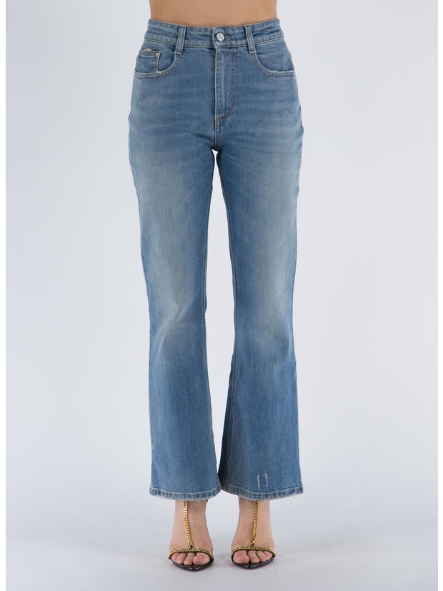 JEANS LIGHT BLUE VINTAGE 90'S CROP FLARE, 4704 LIGHT BLUE, large